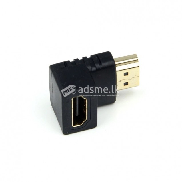 90 Degree HDMI Male to female Connector