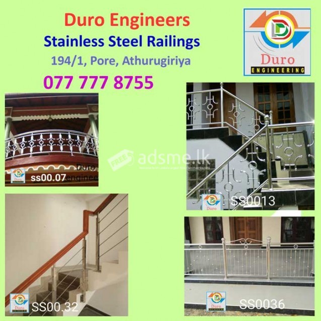 Duro Engineers - Stainless Steel Railings.
