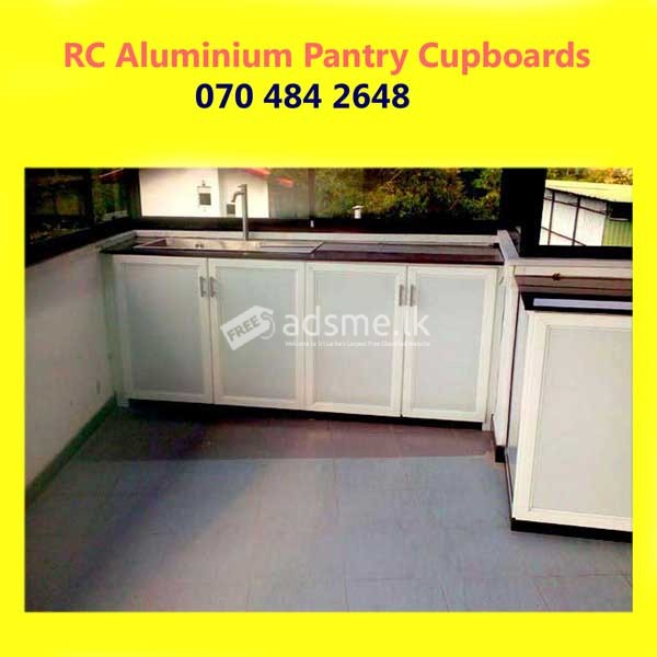 Aluminium Pantry Cupboards Panadura - RC Aluminium Pantry Cupboards.