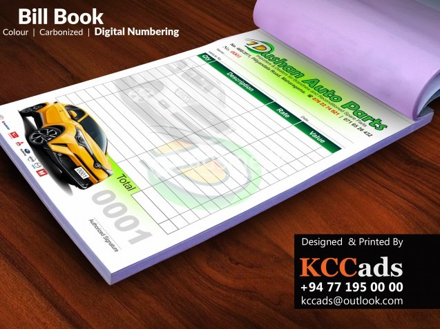 #Bill Book #Invoice Book #Receipt Book #Cash Memo #Desing & Printing