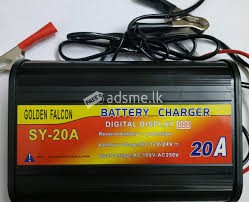 Vehicle battery charger