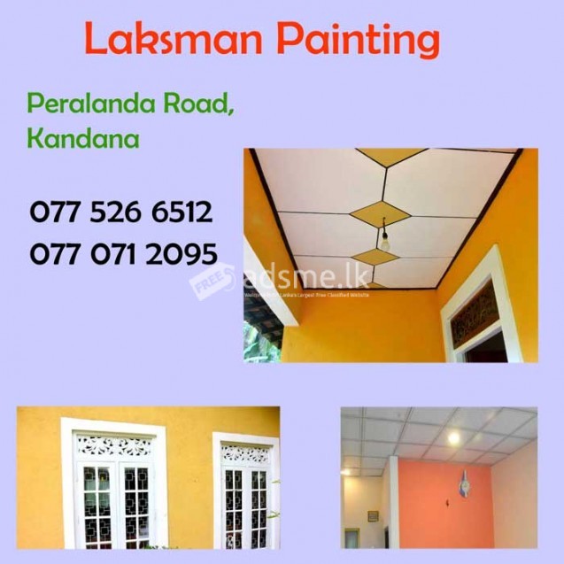 Painting Service in Kandana, Ja-Ela - Laxman Painting.