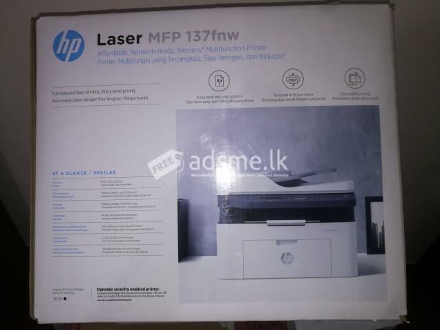 HP Laser MFP 137fnw (Used) Printer for Sale