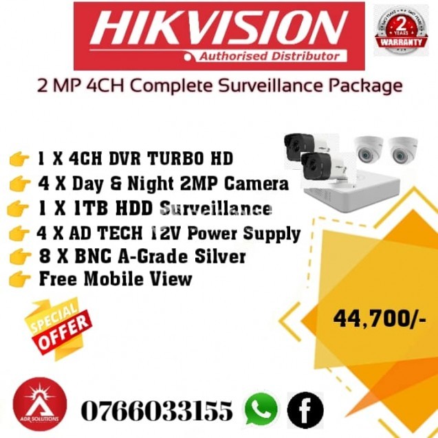 HIK-Vision CCTV Packages