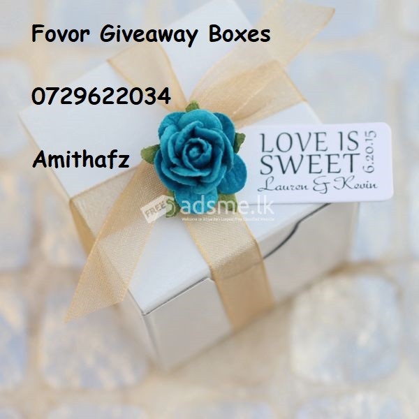 Wedding Events Party Gift box wooden hamper cake cupcake giveaway price
