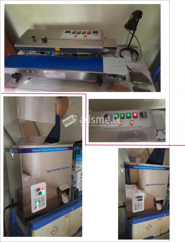Continuous Sealing machine and Digital Filling machine