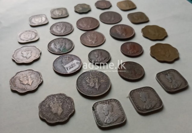 Sri lankan old coins for sale