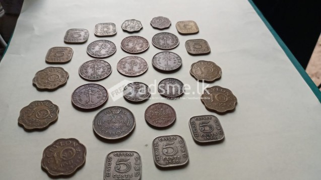 Sri lankan old coins for sale