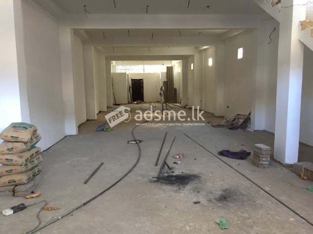 Commercial two story building for rent/lease at Dharmapala Mawatha, Matale.