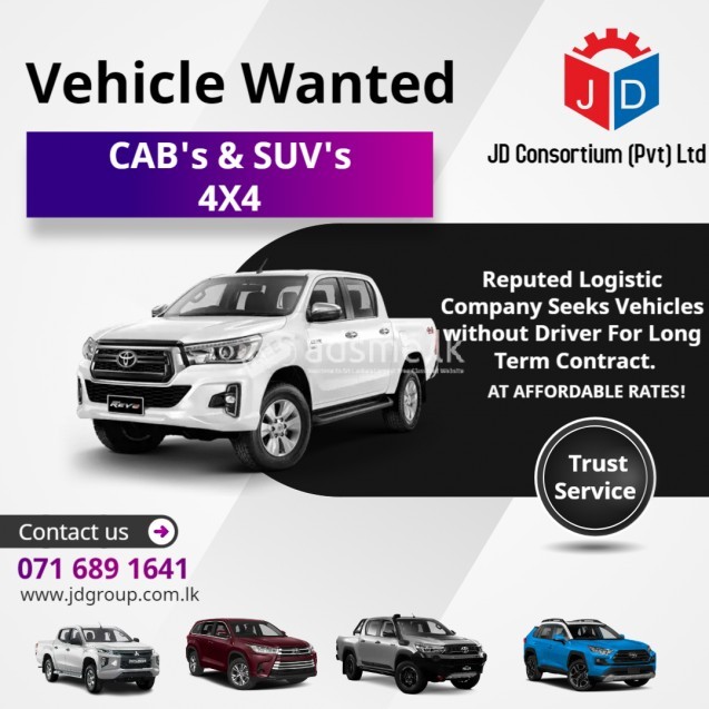 Vehicle Wanted For Long Term Rent