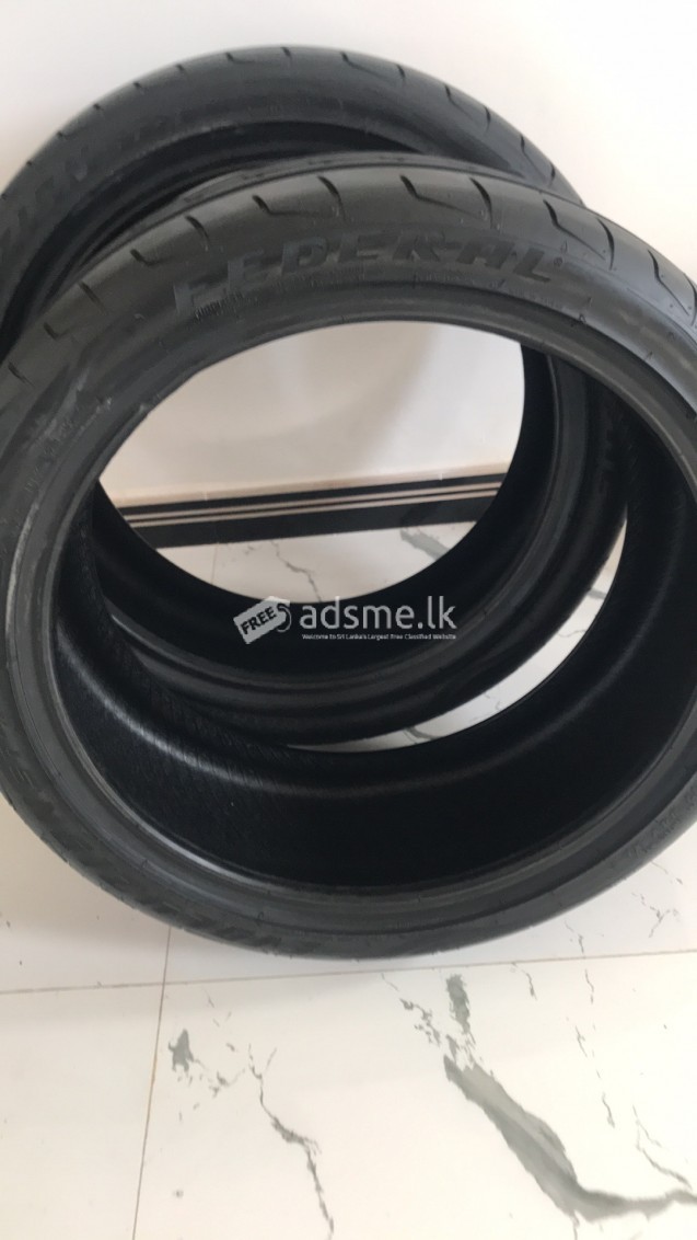 205/40/17 fedaral 2tyres