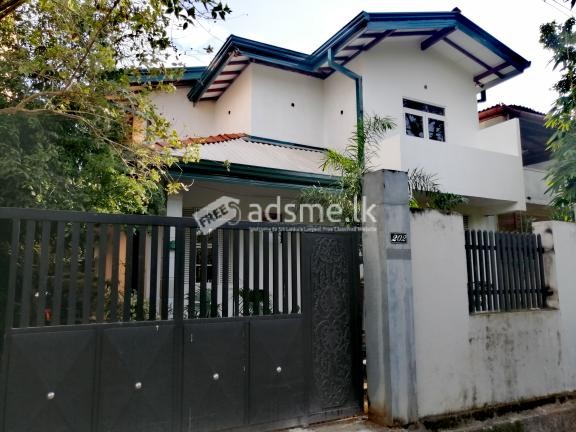 Two storey House for rent