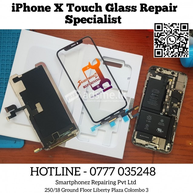 iPhone X Display Glass Change