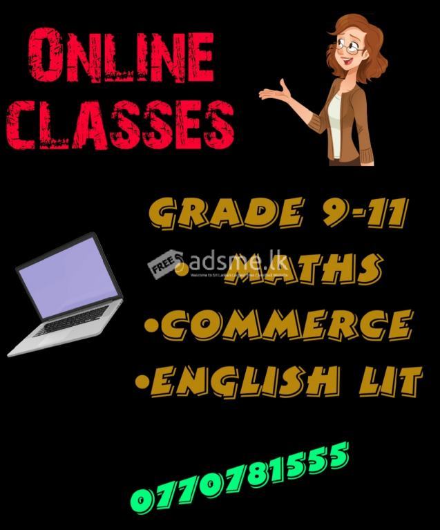 online or physical classes