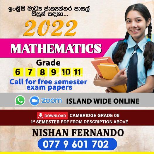 Mathematics Tuition International pupils