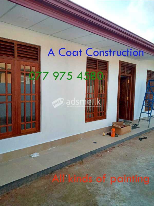 Painting Service Kiribathgoda- A Coat Construction