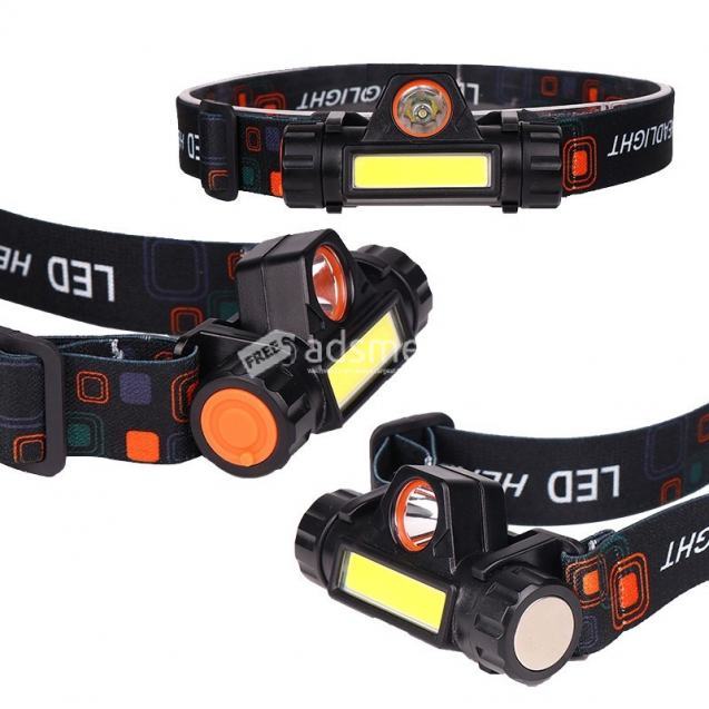 Rechargeable Torch Head Light Lamp