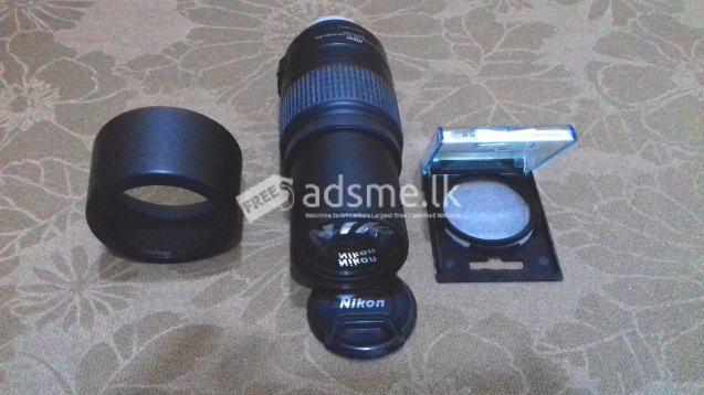 D3300 with 18-55mm kit lens + 55-300mm zoom lens and accessories