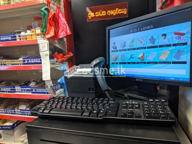 Pos System with Printer Scanner Pack