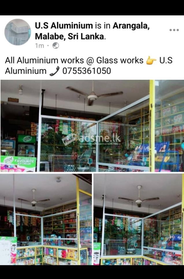 All Aluminum Works & Glass work