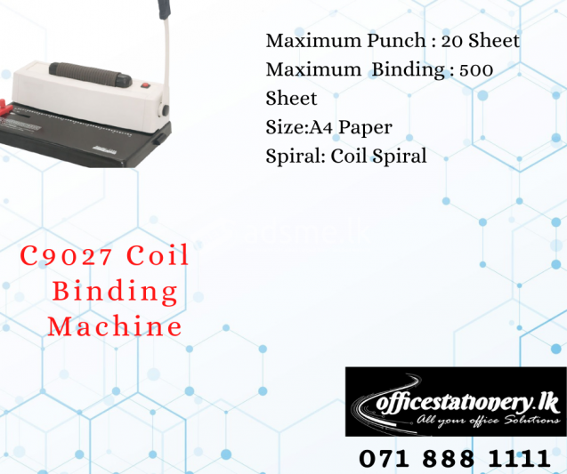 C9027 Coil Binding Machine