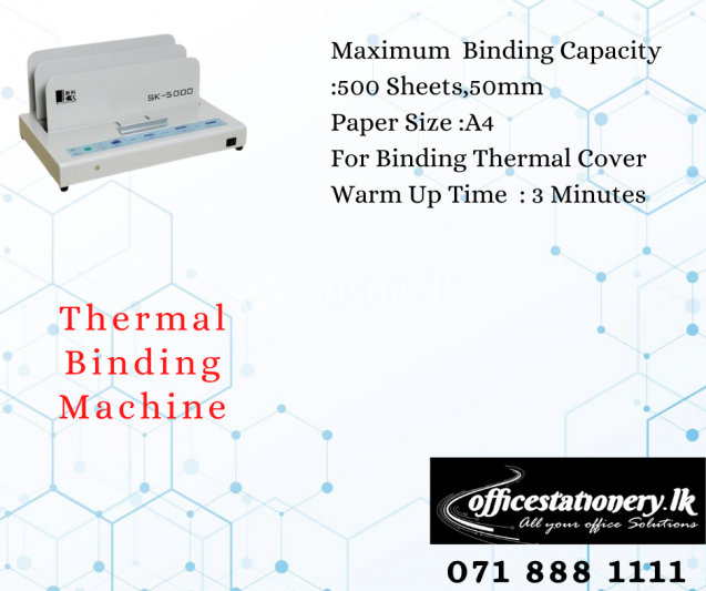 Thermal Binding Machine