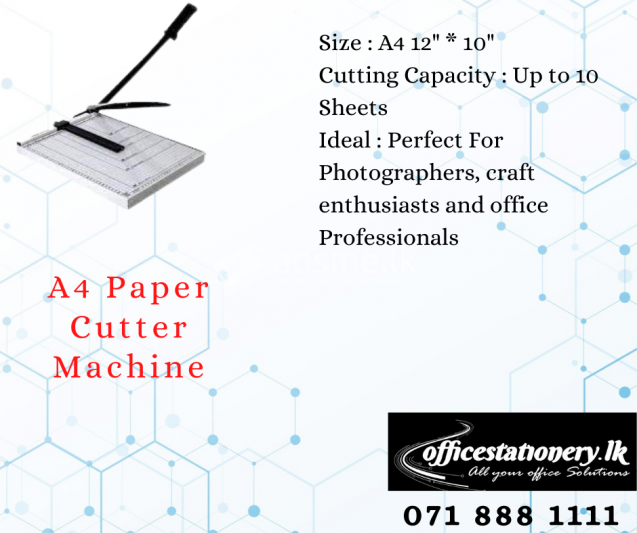 A4 Paper Cutter Machine