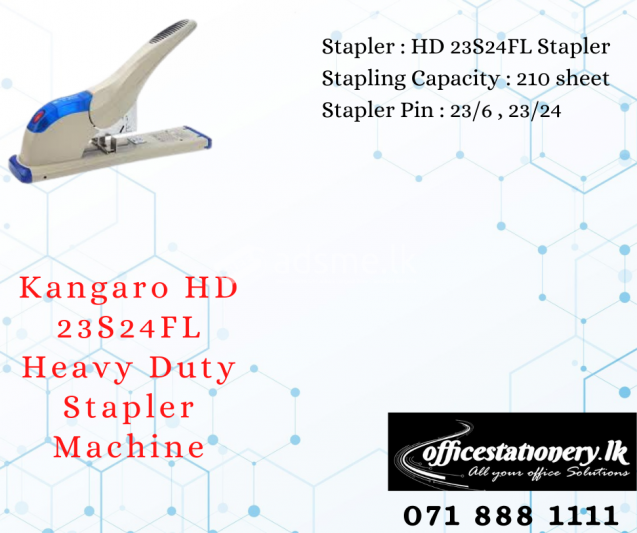 23S24Fl  Kangaro Stapler Machine