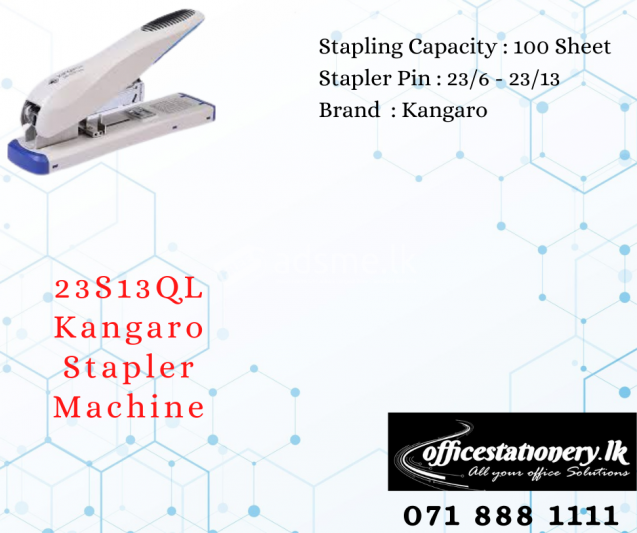 23S13QL Kangaro Stapler Machine