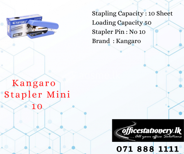 Kangaro  Stapler Mini 10