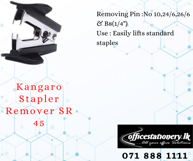 Kangaro Stapler Remover SR 45