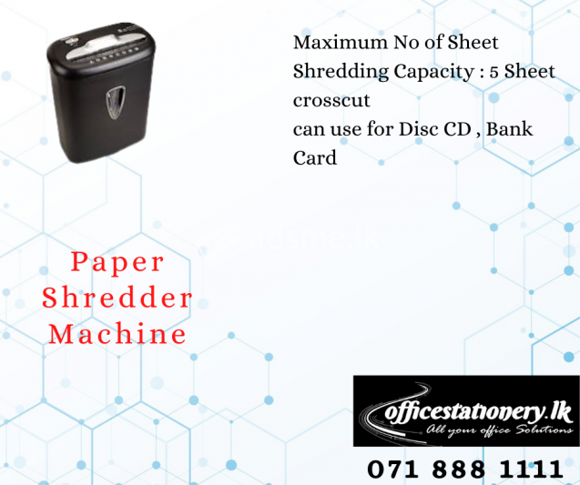 Paper Shredder Machine
