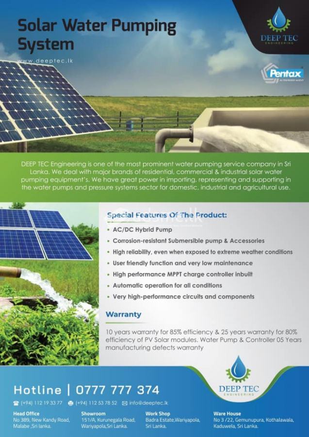 Solar Water pumping Service