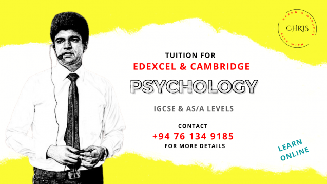 Tuition for Edexcel & Cambridge GCSE, AS/A Levels - Psychology