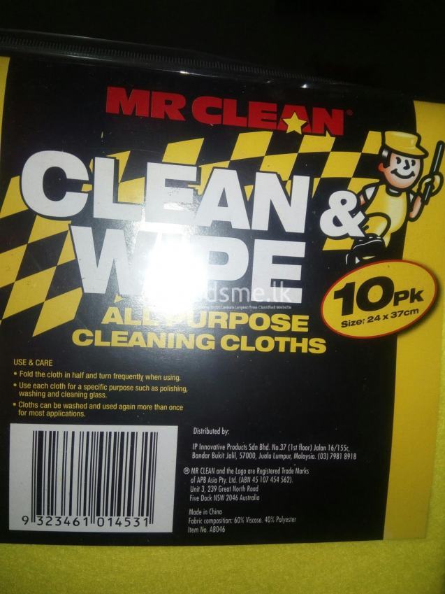 Car polishing and buffing cloths & microfiber sponge