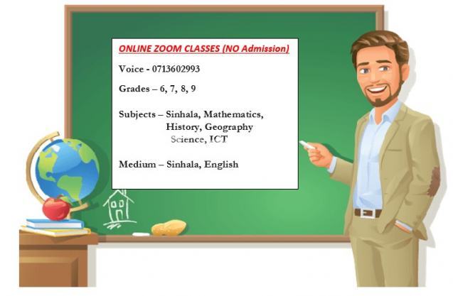 Online ZOOM classes