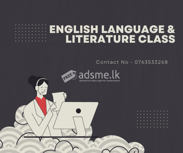 English Language & English Literature Classes Grade 01 to A/L