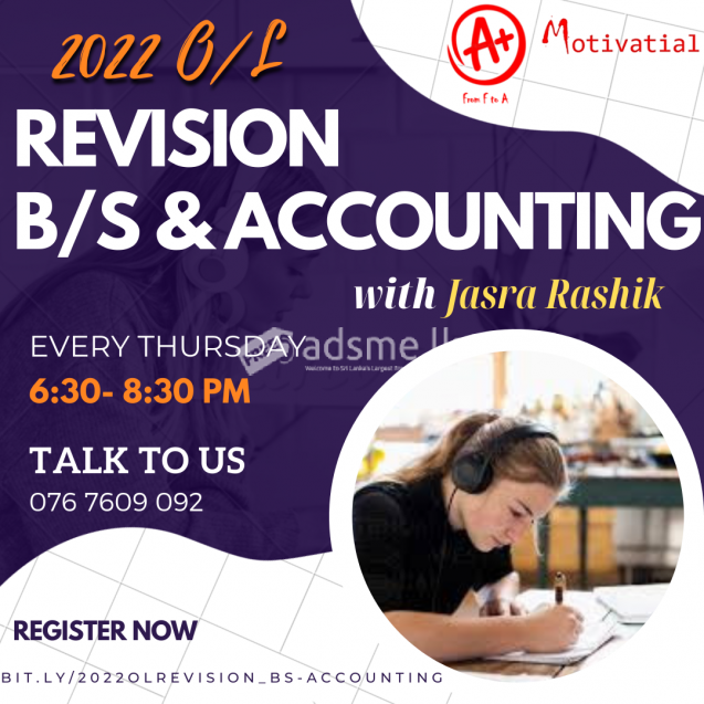 REVISION - 2022 G.C.E O/L BS & Accounting (Grade 11) - English Medium