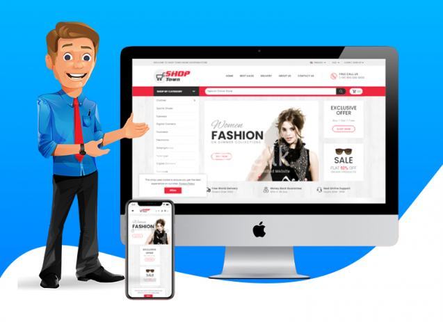 eCommerce Website | Online Shopping Cart Web Development