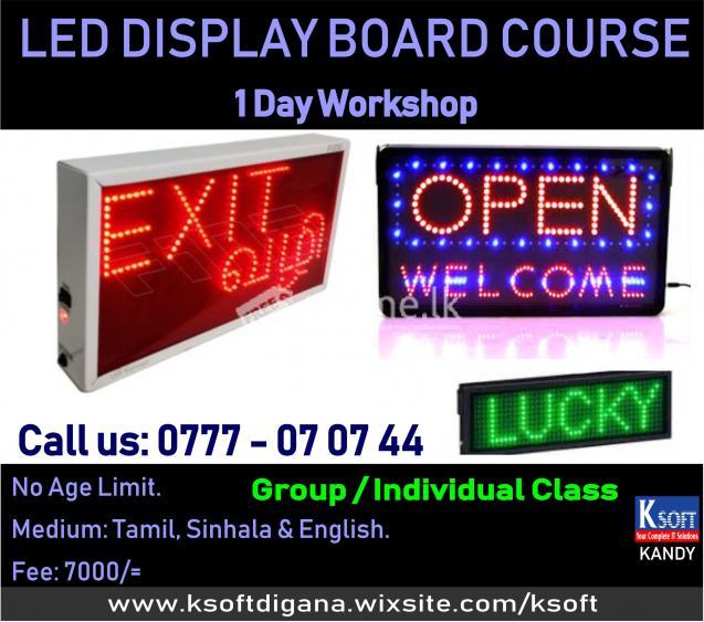 LED course in kandy