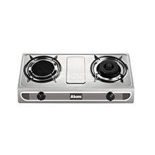 Gas cooker with 2 burner