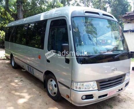 luxury ac bus for hire and tours coaster rosa