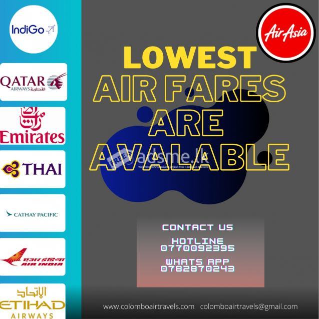 AirAsia / Air India Lowest Airfares