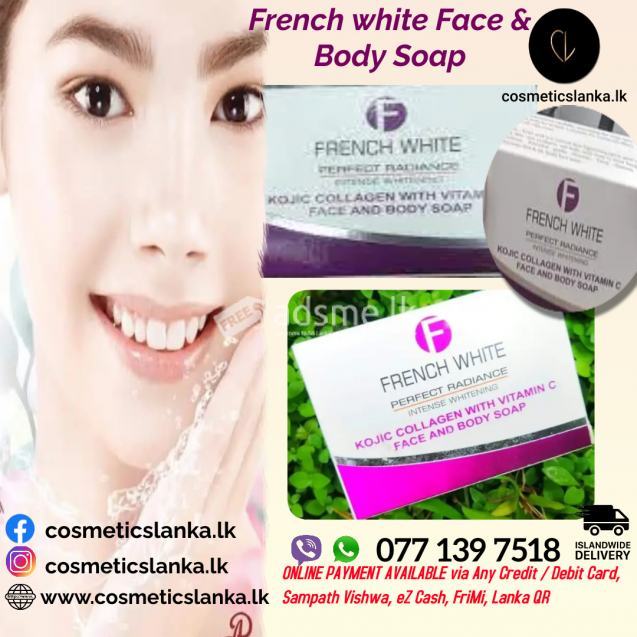 French White Face and body soap