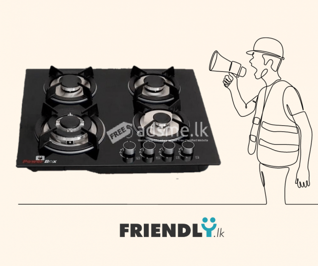 Power Box 4 Burner Gas Cooker Hod