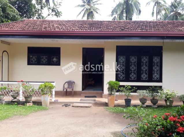 House for rent at Wadduwa.