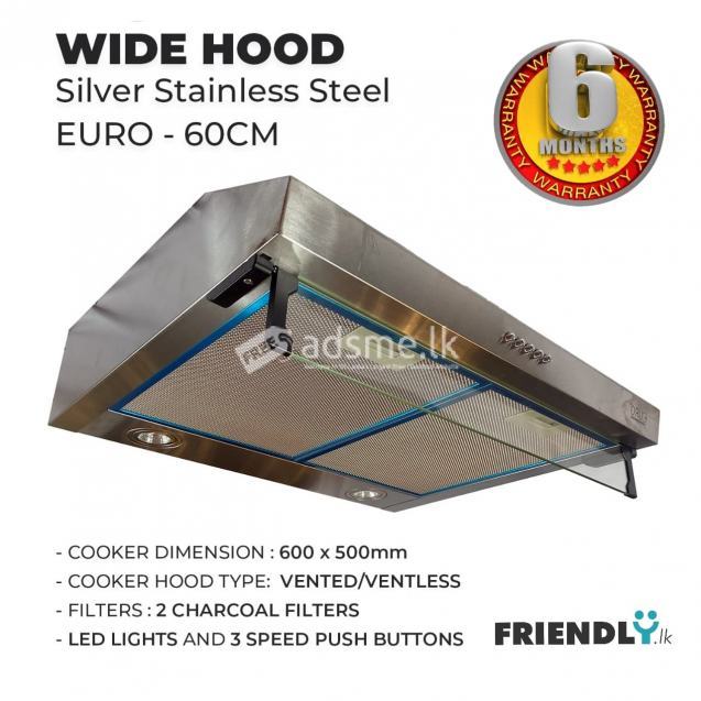 Euro Stainless Steel Filter Cooker Hood