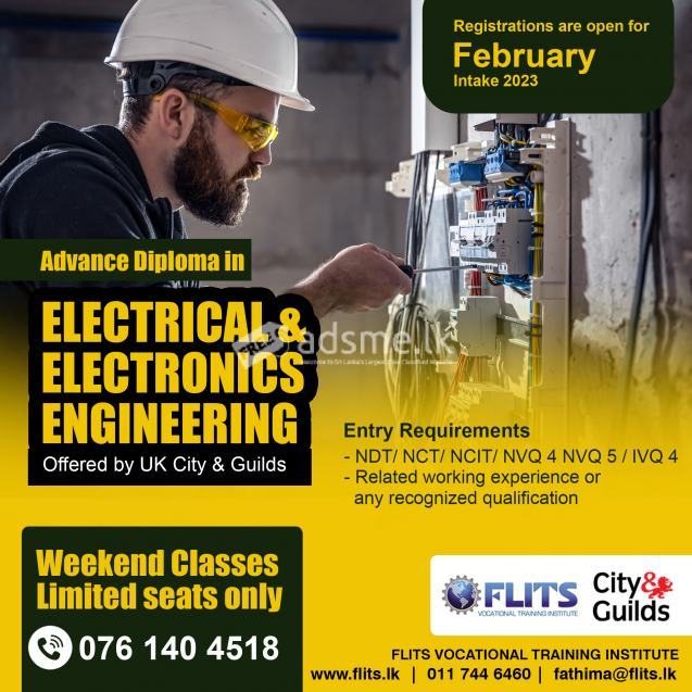 City & Guilds UK Advance  Diploma Level  in Electrical & Electronics Engineering