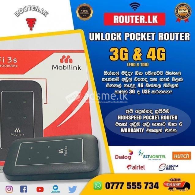 ZTE Mobilink Unlock portable Router 4G & 3G (FDD&TDD) MF800 High Speed Router