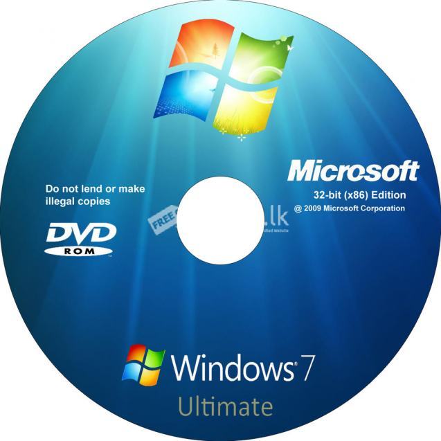 Windows 7 Genuine DVDs (32bit/64bit)